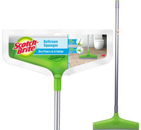 Scotch-Brite Bathroom Squeegee Plastic Wiper(30 cm)(Green)